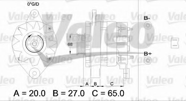 VALEO 433465 Alternator